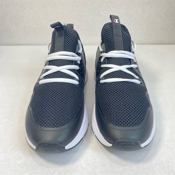 NEW Champion FLARE Cushion Fit Black/White Tie Athletic Shoes; Women’s Size 8 - Picture 7 of 13